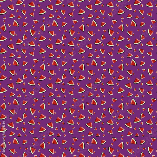 Obraz Water melon pattern png files