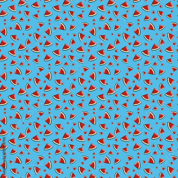 Obraz Water melon pattern png files