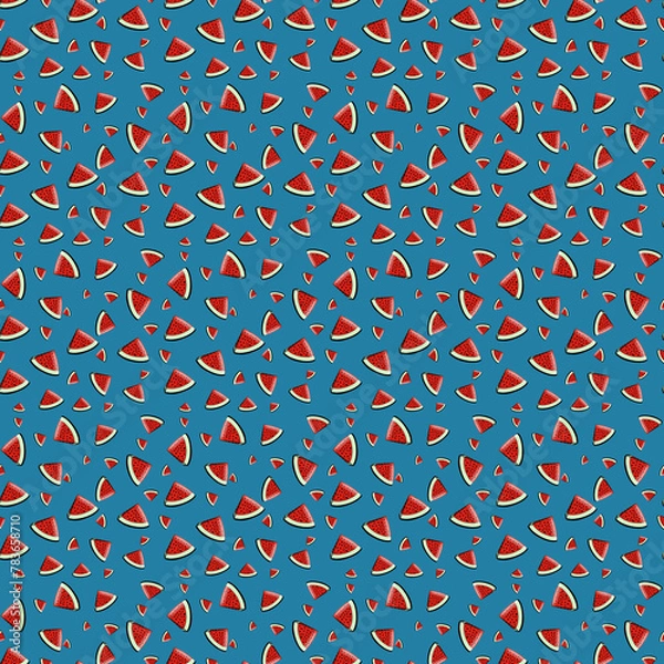 Obraz Water melon pattern png files