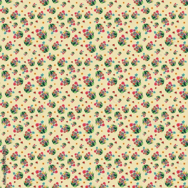 Obraz Flowers pattern