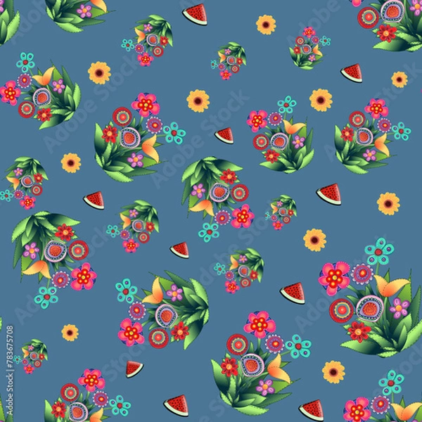 Obraz Flowers pattern