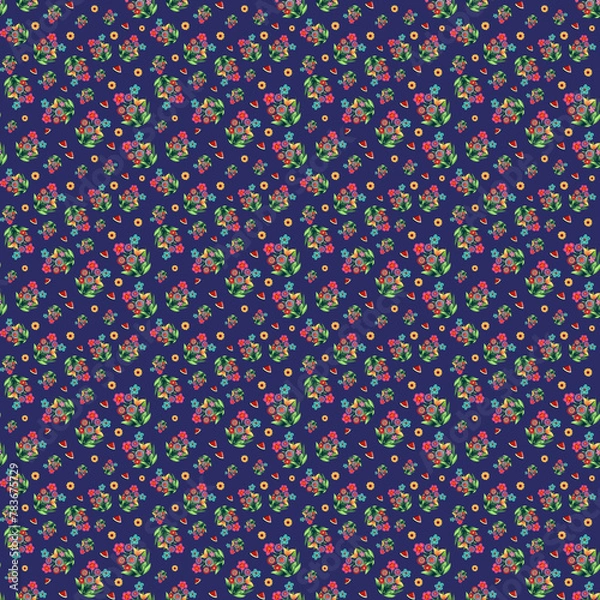 Obraz Flowers pattern