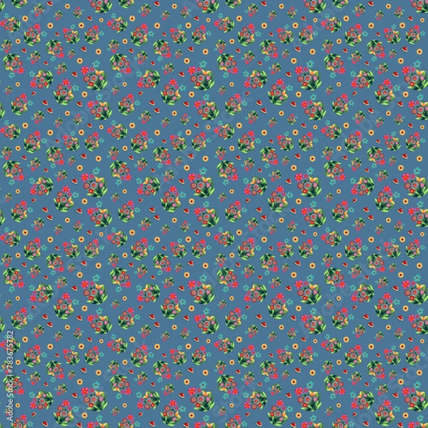 Obraz Flowers pattern