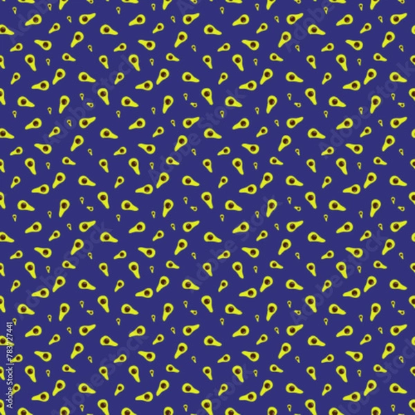 Obraz Avocado pattern png files 