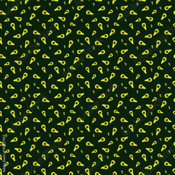 Obraz Avocado pattern png files 