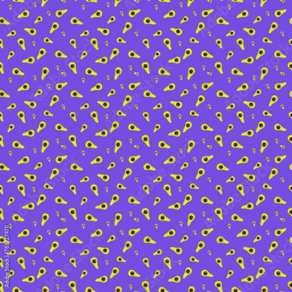 Obraz Avocado pattern png files 