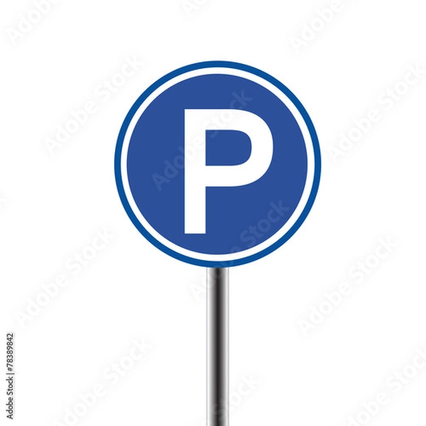 Obraz Parking sign