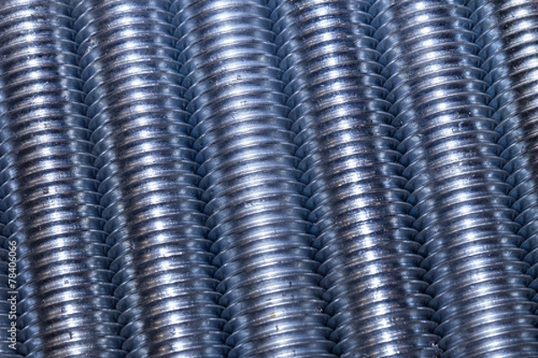 Obraz Set of screws as industrial background
