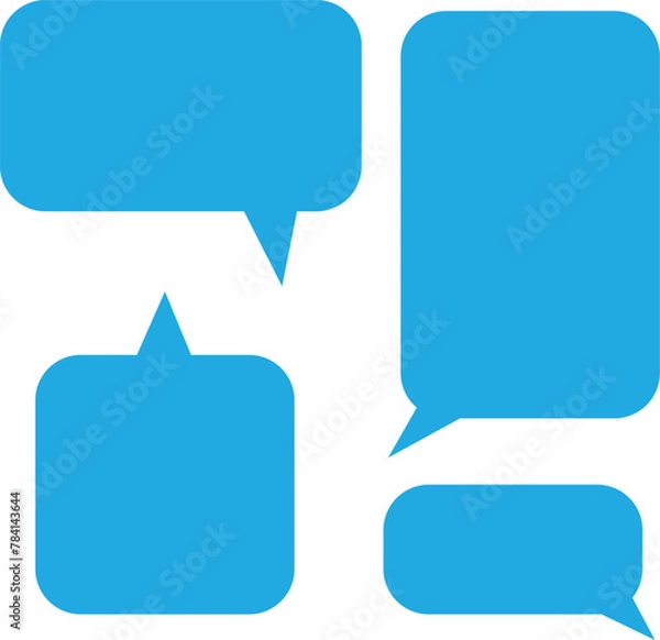Obraz Talk element vector icon image