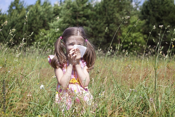 Fototapeta Spring allergy