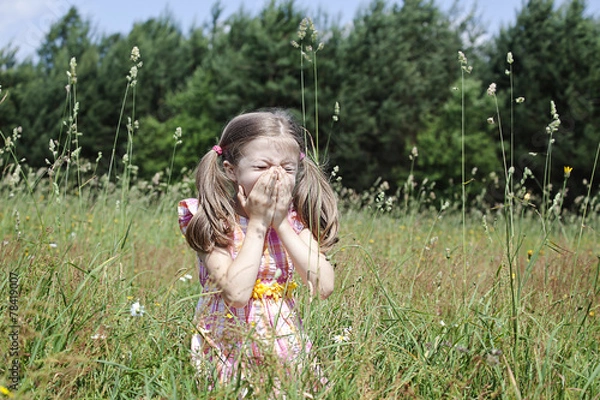 Fototapeta Spring allergy