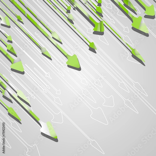 Fototapeta Arrow design background.