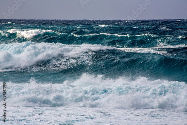 Fototapeta 奄美の海, ダイナミックな海, 美しい波, 美しい波色, 