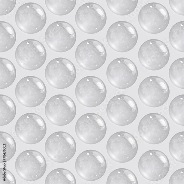 Obraz Bubbles seamless background
