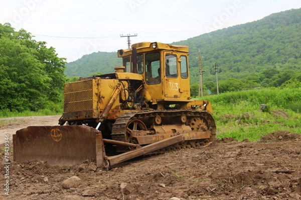 Fototapeta Грейдер
