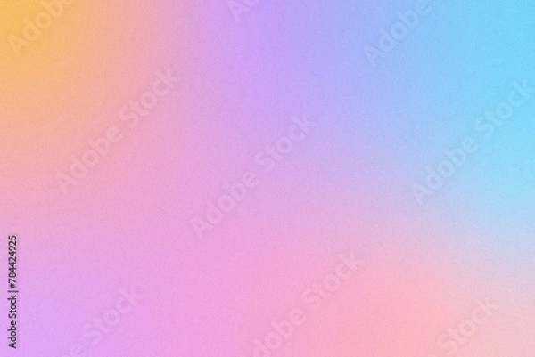 Fototapeta aura grainy gradient background, abstract colorful modern wallpaper, vibrant rainbow backdrop with grain texture 