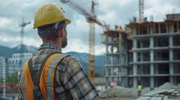 Obraz Construction engineer.