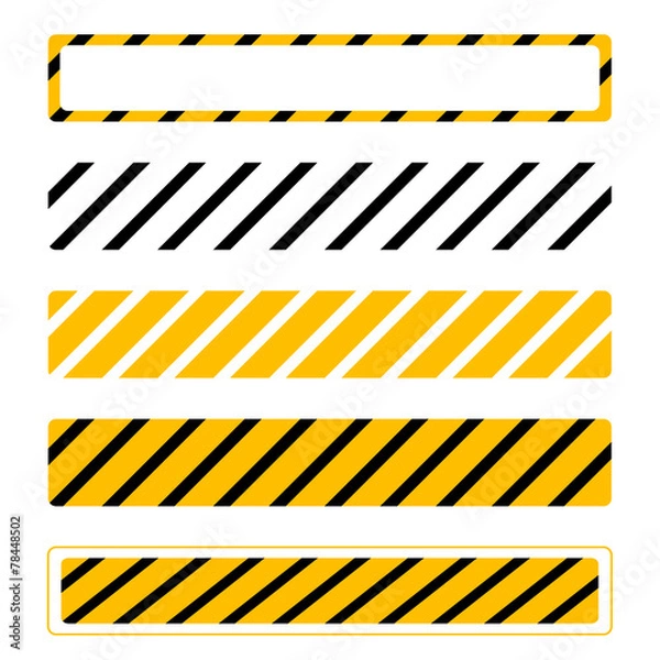 Fototapeta Web under construction set