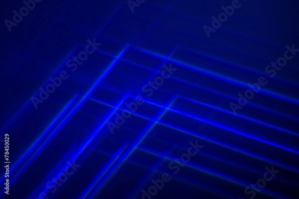 Obraz Blue Abstract Light Painting