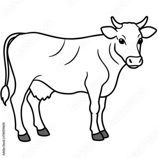 Fototapeta   cat vector illustration.
