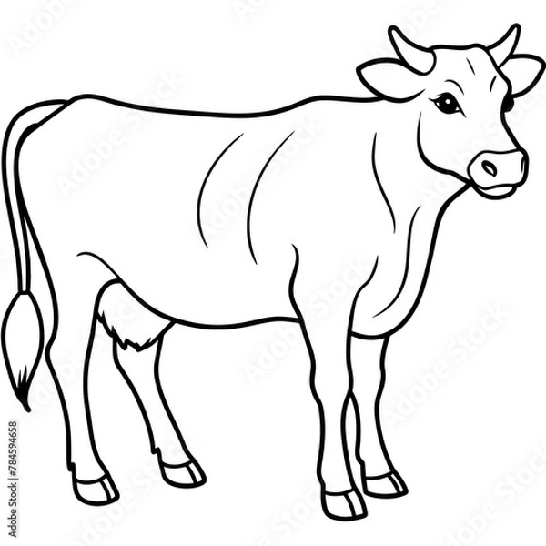 Fototapeta   cat vector illustration.
