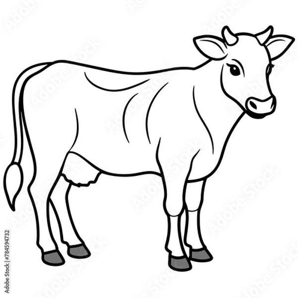 Fototapeta   cat vector illustration.
