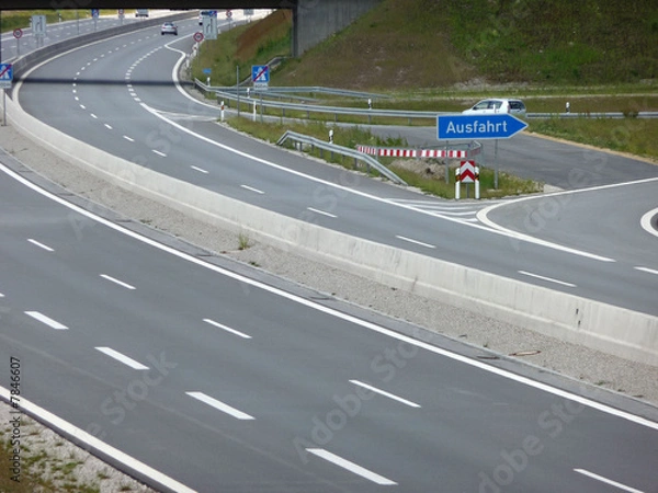 Obraz Autobahn