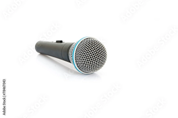 Obraz Microphone isolate