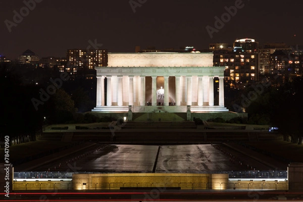 Obraz Lincoln Memorial at Night