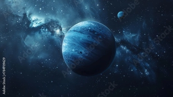 Fototapeta planet neptune generative ai
