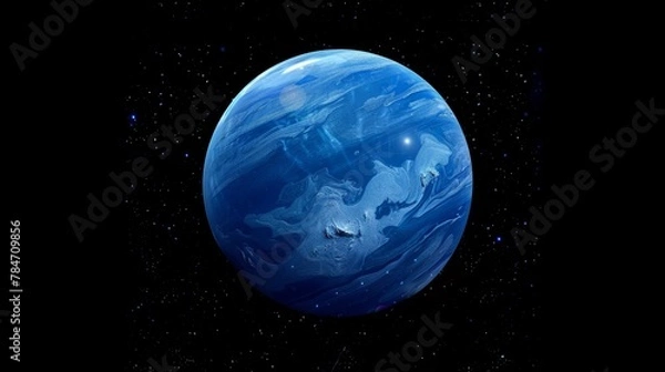 Fototapeta planet neptune generative ai