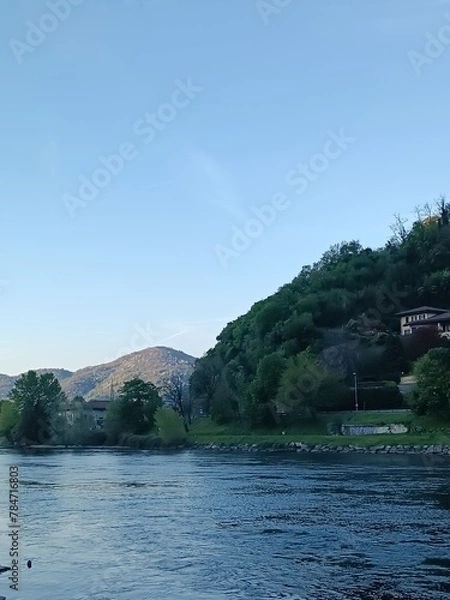 Obraz lake in the mountains