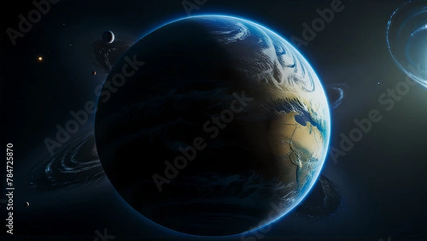 Fototapeta Space, planets