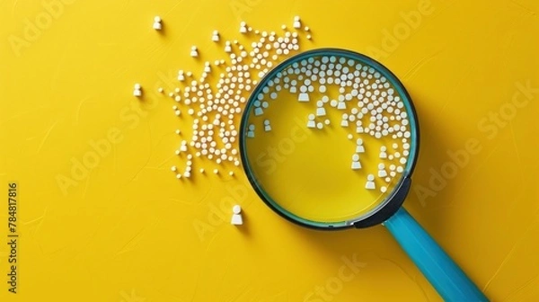 Fototapeta Analytical Search Concept