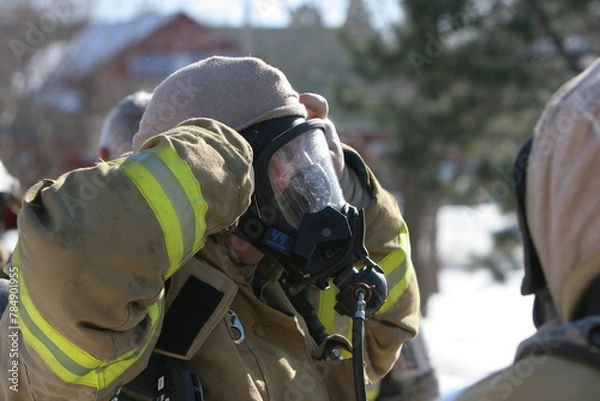 Obraz Mask Donning 3