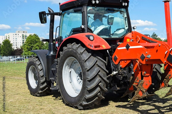 Fototapeta New tractor