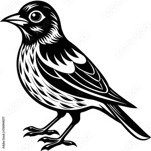 Fototapeta    Bird vector illustration.
