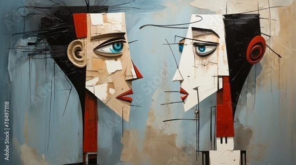 Fototapeta Dialogues of the Abstract