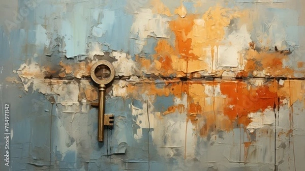 Fototapeta Unlocking Abstraction