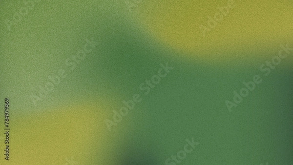 Fototapeta Dark green grass color gradient rough abstract background shine bright light and glow template empty space , grainy noise grungy texture