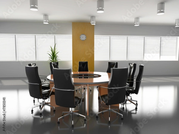 Fototapeta empty boardroom
