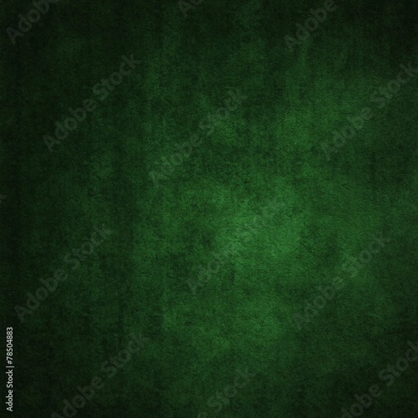 Obraz Grunge green background with ancient ornament