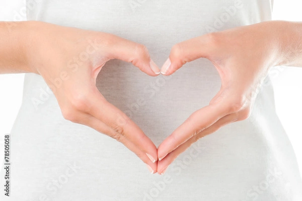 Obraz Heart shaped hands