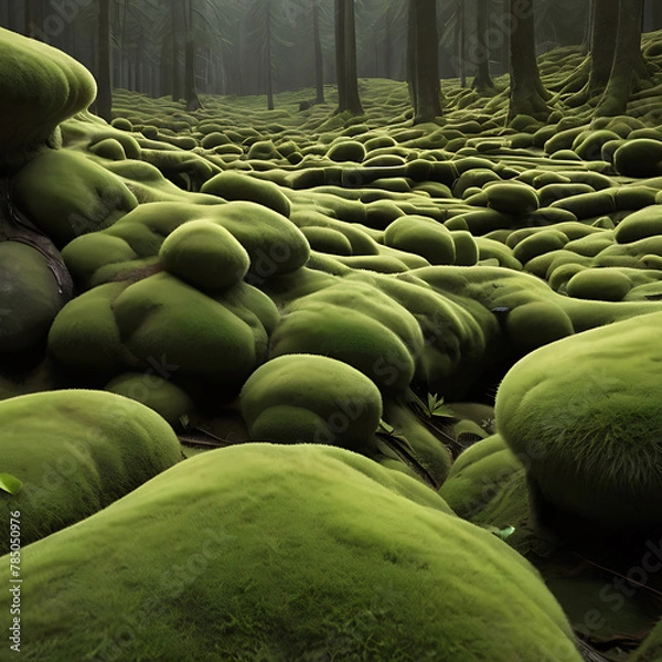Obraz water in the forest