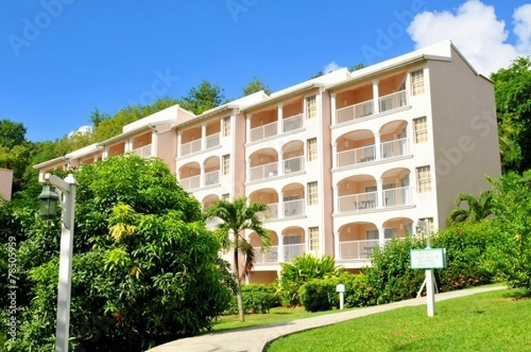Obraz Tropical hotel