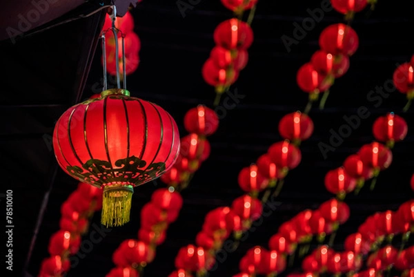 Fototapeta red lantern