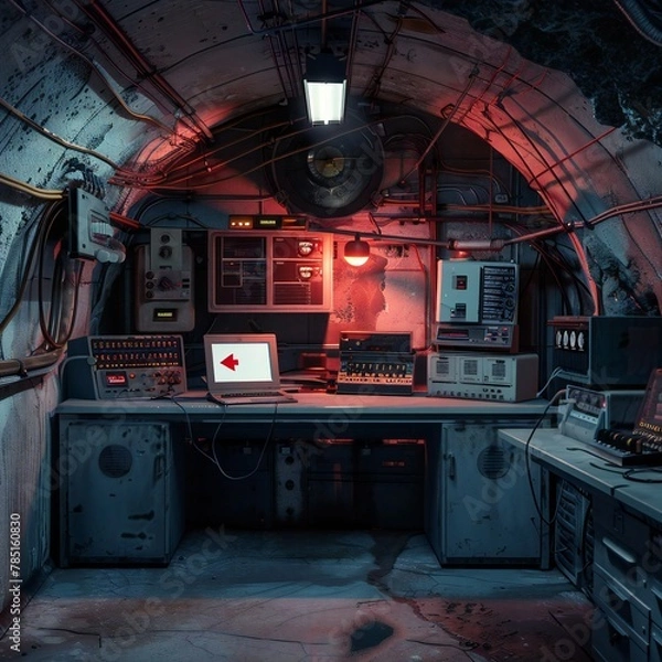 Obraz machine in the factory