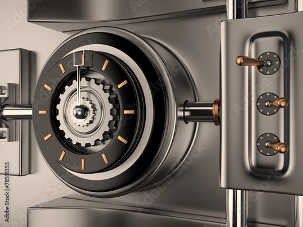 Obraz Vault Door, 3D