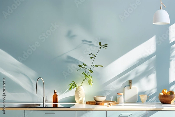 Obraz kitchen, with sunlight