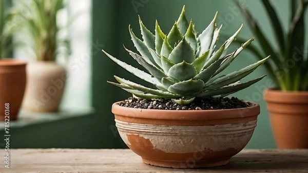 Obraz aloe vera plant